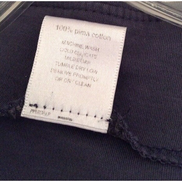 PERUVIAN CONNECTION SIZE XS BALLET NECK HEATHER PURPLE PIMA COTTON DRESS - Picture 6 of 6